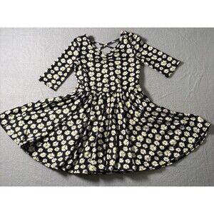 NEW Dot Dot Smile Smiley Daisy Twirl Dress Girls Size 3/4